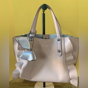 Jessica Simpson “Kalie” Ruffled Shoulder Bag